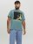 Jack & Jones Conrad T-Shirt Grey - T-krekli - T-krekli - 2XL-14XL