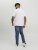 Jack & Jones Conrad T-Shirt White - T-krekli - T-krekli - 2XL-14XL