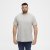 North Latitude T-Shirt O-Neck Grey Melange TALL - TALL T-krekli - T-krekli gariem vīriešiem