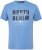 North Latitude Denim Printed Logo T-Shirt Dusty Blue TALL - TALL T-krekli - T-krekli gariem vīriešiem