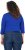 Ulla Popken Versatile Surplice Wrap Tie Hem Bolero Top Cobalt Blue - T-krekli - 