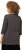 Ulla Popken 3/4 Sleeve Geometric Graphic Tee Black - T-krekli - 