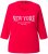 Ulla Popken City Name Graphic Tee Lychee - Apdrukāti T-krekli sievietēm - 