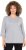 Ulla Popken Decorative Seam Short Sleeve Tee Grey - T-krekli - 
