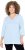 Ulla Popken Country Lettered 3/4 Sleeve Tee Soft Light Blue - Apdrukāti T-krekli sievietēm - 