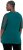 Ulla Popken Sequined Mesh Sleeve Blouse Dark Green - T-krekli - 