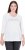 Ulla Popken SPRING Studded 3/4 Sleeve Tee Off-White - T-krekli - 