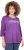 Ulla Popken UNIQUE Embroidered 3/4 Sleeve Tee Purple - T-krekli - 