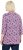 Ulla Popken Graphic Flower A-Line 3/4 Sleeve Tee Pink - T-krekli - 