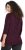 Ulla Popken Mixed Pattern Stripe 3/4 Sleeve Tee Black - T-krekli - 