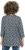Ulla Popken Graphic Print Pleated 3/4 Sleeve Tee Atlantic Blue - T-krekli - 