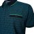 Kam Jeans 5527 AOP Pique Polo with Tipping on Collar/Cuffs Navy - Polo krekli - Polo krekli - 2XL-8XL