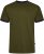 Kam Jeans 5781 Ringer Tee with Shoulder Tape Dark Olive - T-krekli - T-krekli - 2XL-14XL