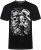 Kam Jeans 5796 Twin Gentleman Skull Print Tee Black - T-krekli - T-krekli - 2XL-14XL