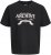 Jack & Jones Dover Denim O-Neck T-Shirt Black - T-krekli - T-krekli - 2XL-14XL