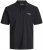 Jack & Jones College Logo Polo Short Sleeve Black - Polo krekli - Polo krekli - 2XL-8XL