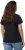Ulla Popken BISOUS Short Sleeve Graphic Tee Navy Blue - Apdrukāti T-krekli sievietēm - 