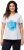 Ulla Popken BISOUS Short Sleeve Graphic Tee Snow White - Apdrukāti T-krekli sievietēm - 