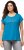 Ulla Popken Metallic Animal Cap Sleeve Graphic Tee Sapphire Blue - Apdrukāti T-krekli sievietēm - 