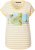 Ulla Popken Striped Short Sleeve Citrus Graphic Tee Sun Yellow - Apdrukāti T-krekli sievietēm - 