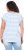 Ulla Popken Striped Short Sleeve Citrus Graphic Tee Light Blue - Apdrukāti T-krekli sievietēm - 