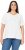 Ulla Popken Embroidered Sunrise Lettering Tee Off-White - Apdrukāti T-krekli sievietēm - 