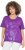 Ulla Popken Marine Print Short Sleeve Tee Purple - Apdrukāti T-krekli sievietēm - 