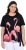 Ulla Popken Flamingo Short Sleeve Graphic Tee Black - Apdrukāti T-krekli sievietēm - 