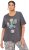 Ulla Popken Cactus Short Sleeve Graphic Tee Graphite Grey - Apdrukāti T-krekli sievietēm - 