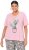 Ulla Popken Cactus Short Sleeve Graphic Tee Pink - Apdrukāti T-krekli sievietēm - 