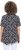Ulla Popken Bow Print Short Sleeve Pointed Hem Tee Black - Apdrukāti T-krekli sievietēm - 