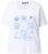 Ulla Popken Drinks And Sunset Graphic Tee Snow White - Apdrukāti T-krekli sievietēm - 