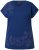 Ulla Popken Textured Paisley Motif Cap Sleeve Tee Navy - Apdrukāti T-krekli sievietēm - 