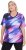 Ulla Popken Cutout Abstract Print Short Sleeve Tee Ink Blue - Apdrukāti T-krekli sievietēm - 