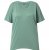 Ulla Popken Quick Drying Pointed Hem Stretch Fit Tee Ivy Green - T-krekli - 