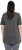 Ulla Popken Essential Front Pleat Tee Graphite Grey - T-krekli - 