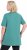 Ulla Popken Essential Front Pleat Tee Green - T-krekli - 