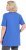 Ulla Popken Essential Front Pleat Tee Peacock Blue - T-krekli - 