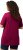 Ulla Popken Essential Front Pleat Tee Magnolia Red - T-krekli - 