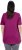 Ulla Popken Essential Front Pleat Tee Berry - T-krekli - 