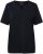 Ulla Popken Essential Notch Neck Stretch Tee Navy Blue - T-krekli - 