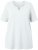 Ulla Popken Essential Notch Neck Stretch Tee Snow White - T-krekli - 