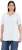 Ulla Popken Essential Notch Neck Stretch Tee Snow White - T-krekli - 