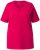 Ulla Popken Essential Notch Neck Stretch Tee Dark Raspberry - T-krekli - 