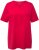 Ulla Popken Essential Notch Neck Stretch Tee Red - T-krekli - 