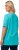 Ulla Popken Essential Notch Neck Stretch Tee Deep Aqua - T-krekli - 