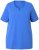 Ulla Popken Essential Notch Neck Stretch Tee Peacock Blue - T-krekli - 