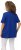 Ulla Popken Essential Notch Neck Stretch Tee Cobalt Blue - T-krekli - 