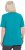 Ulla Popken Essential Notch Neck Stretch Tee Teal - T-krekli - 