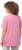 Ulla Popken Essential Notch Neck Stretch Tee Light Pink - T-krekli - 